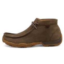 'Twisted X' Men's Chukka Driving Moc - Shitake -Travs Outfitter Store MDM0095.06 4800x4800 L