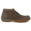 Twisted X 'Twisted' Men's Chukka Driving Moc - Taupe Grey / Black