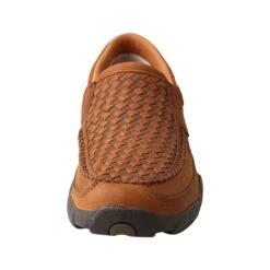 'Twisted X' Men's Driving Moc Slip On - Oiled Saddle / Brown -Travs Outfitter Store MDMS017 FR 2048x2048 891801ab 04ae 4f63 a4ae 91d39ccd714c