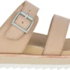 'Merrell' Women's Juno Buckle Slide - Camel