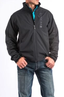 'Cinch' Men's Bonded Jacket - Black -Travs Outfitter Store MWJ1009000