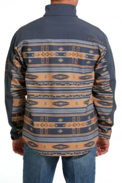 'Cinch' Men's Bonded Jacket - Blue -Travs Outfitter Store MWJ1063005 4