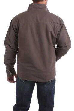 'Cinch' Men's Concealed Carry Canvas Twill Jacket - Stone -Travs Outfitter Store MWJ1505001 3
