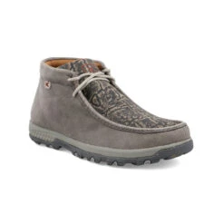 'Twisted X' Men's Chukka Driving Moc - Grey / Grey Elephant -Travs Outfitter Store MXC0017.01 4800x4800 R