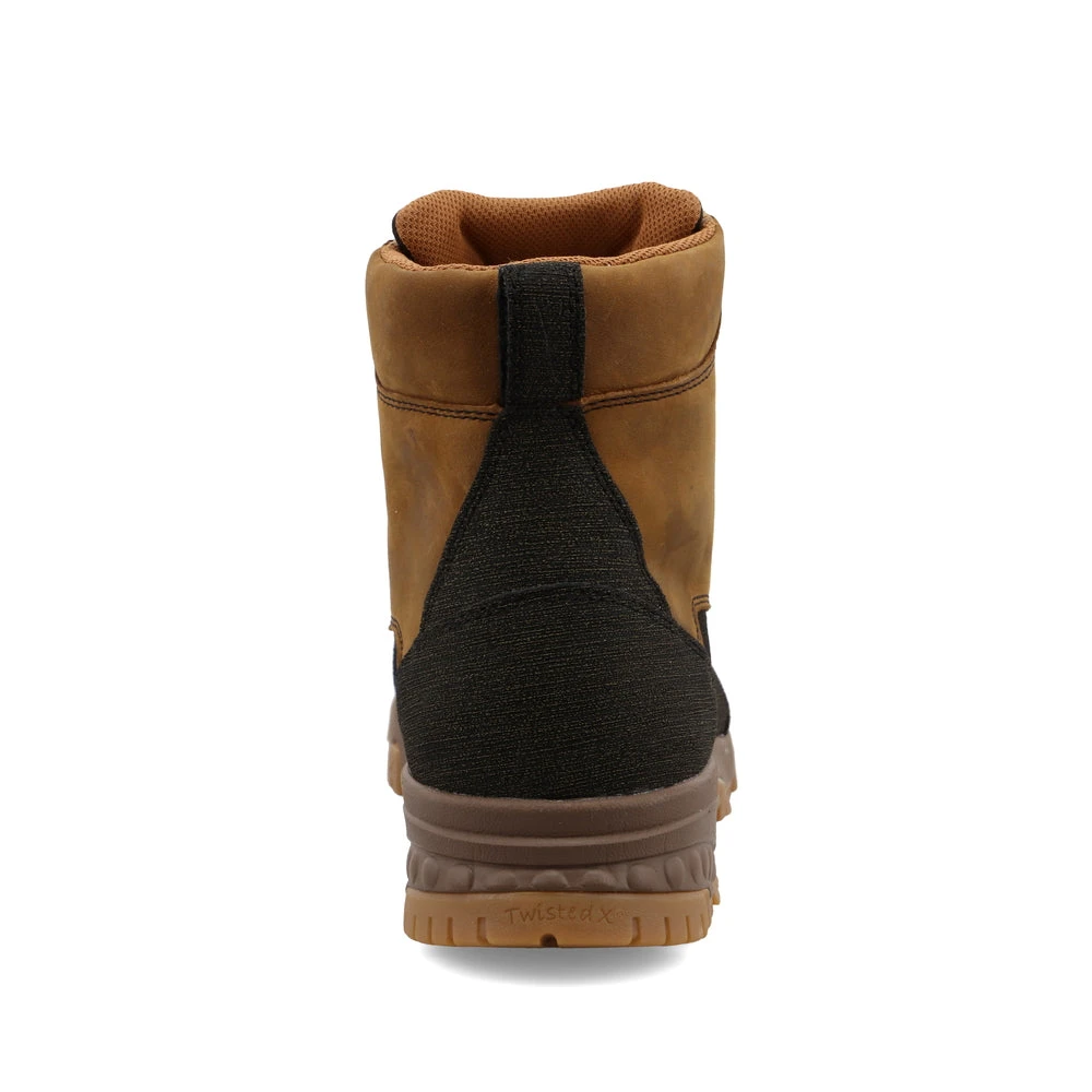'Twisted X' Men's 6" Work EH Alloy Toe - Brown 6 'Twisted X' Men's 6" Work EH Alloy Toe - Brown - Image 6