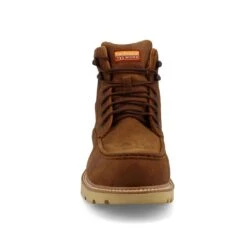 'Twisted X' Men's EH WP Lace Up Comp Toe - Distressed Saddle -Travs Outfitter Store MXCNW04.08 4800X4800 R