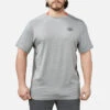 'Brunt' Men's McKenna Short Sleeve Sun Tee - Grey Heather