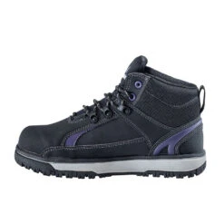 'Nautilus' Women's Urban Int. MetGuard EH SR Alloy Toe - Black / Purple -Travs Outfitter Store N1471 medial