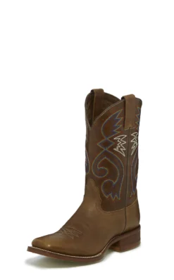 'Nocona' Women's 11" Cowpoke Tan Vintage - Tan / Brown / Rainbow -Travs Outfitter Store NBC NL3101 scaled