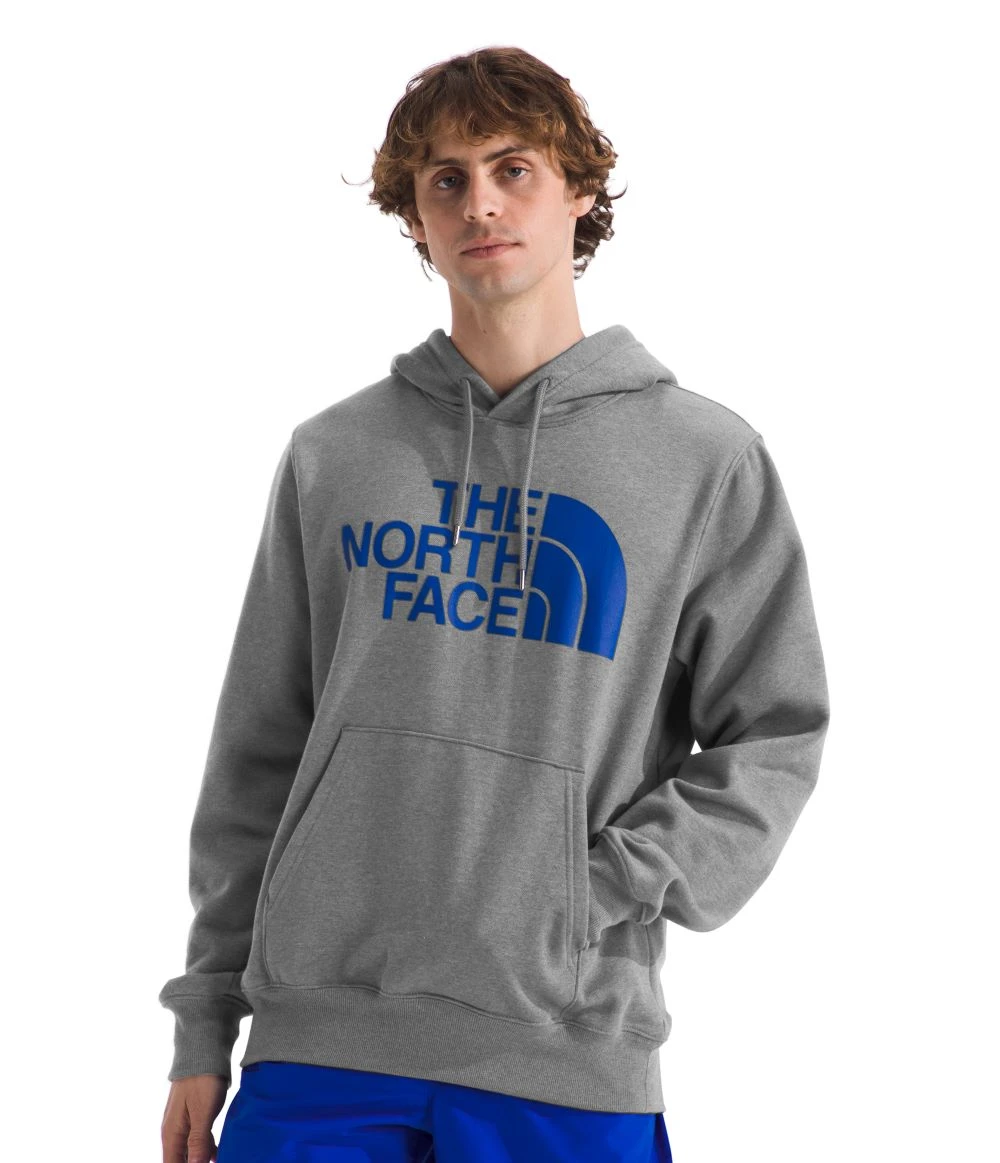 'The North Face' Men's Half Dome Pullover Hoodie - Medium Grey Heather 1 'The North Face' Men's Half Dome Pullover Hoodie - Medium Grey Heather