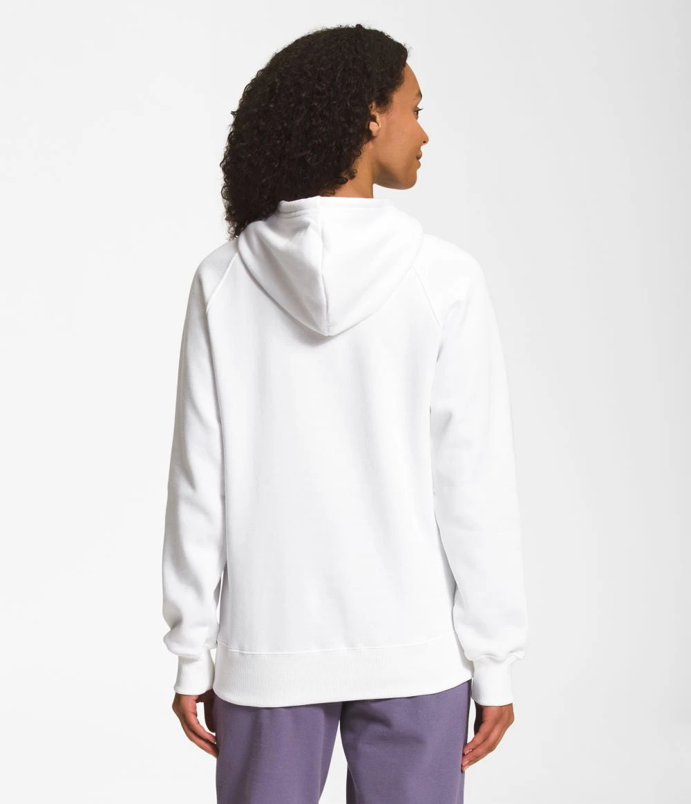 'The North Face' Women's Jumbo Half Dome Pullover Hoodie - TNF White / Luoine 2 'The North Face' Women's Jumbo Half Dome Pullover Hoodie - TNF White / Luoine - Image 2