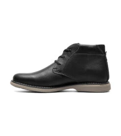 'Nunn Bush' Men's Otto Plain Toe Chukka - Black Tumbled -Travs Outfitter Store NunnBush Fall 2022 84987 007 ALT 4