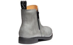 'Xena Workwear' Women's Omega WP EH Pull On Steel Toe - Vegan Grey -Travs Outfitter Store Omega EH Safety Boot Vegan Grey 4