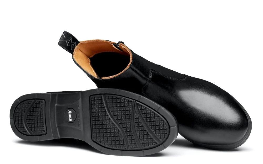 'Xena Workwear' Women's Omega EH Pull On Steel Toe - Black 2 'Xena Workwear' Women's Omega EH Pull On Steel Toe - Black - Image 2