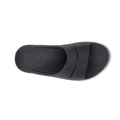 'OOFOS' Unisex OOahh Slide - Black -Travs Outfitter Store Product Images1100BLK 6