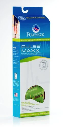 'Powerstep' Pulse Maxx Support Insoles -Travs Outfitter Store PulseMaxx box