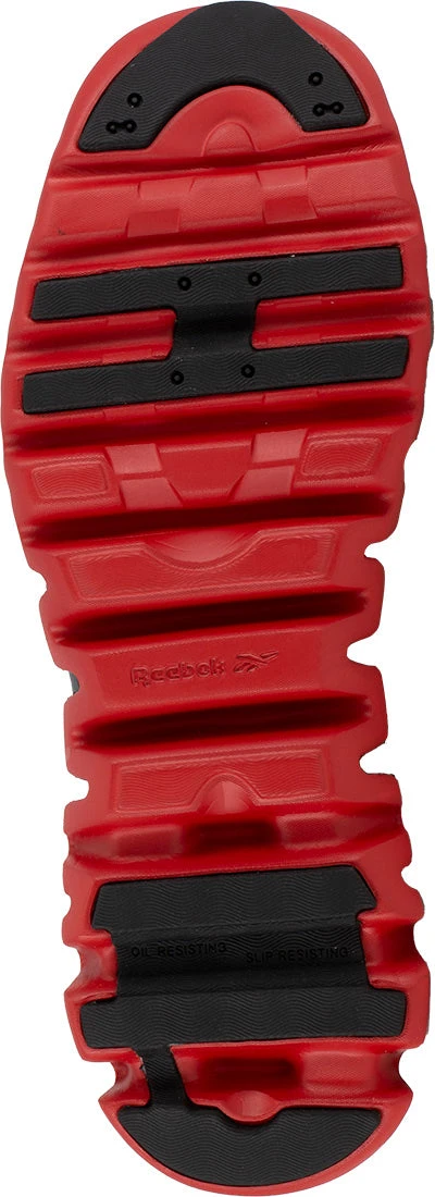 'Reebok' Men's Zig Pulse ESD Comp Toe - Black / Red 2 'Reebok' Men's Zig Pulse ESD Comp Toe - Black / Red - Image 2