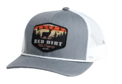 'Red Dirt Hat Company' Men's Open Season Cap - Grey
