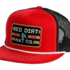 'Red Dirt Hat Company' Men's Big Britches Cap - Red / Black
