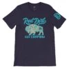 'Red Dirt Hat Company' Men's Aztec Bison Short Sleeve - Navy Blue