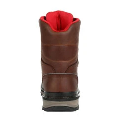 'Rocky' Men's 8" Rams Horn WP Soft Toe - Dark Brown -Travs Outfitter Store RKK0296 back
