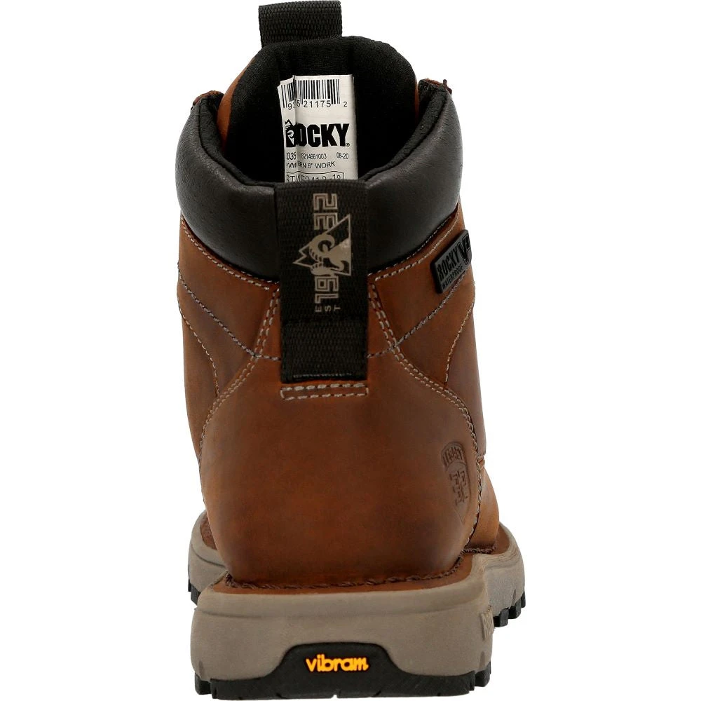 'Rocky' Women's 6" Legacy 32 EH WP Comp Toe - Brown 5 'Rocky' Women's 6" Legacy 32 EH WP Comp Toe - Brown - Image 5