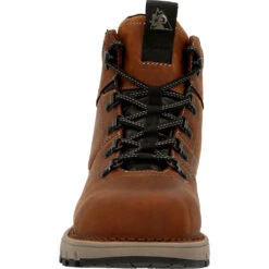 'Rocky' Women's 6" Legacy 32 EH WP Comp Toe - Brown 10 'Rocky' Women's 6" Legacy 32 EH WP Comp Toe - Brown -Travs Outfitter Store RKK0350 front