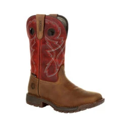 'Rocky' Men's 11" Western Legacy 32 WP Soft Toe - Brown / Red -Travs Outfitter Store RKW0316