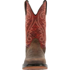 'Rocky' Men's 11" Worksmart EH WP Comp Toe - Dark Brown -Travs Outfitter Store RKW0385 front