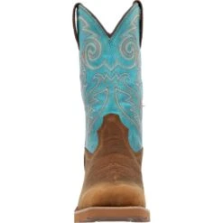 'Rocky' Women's Monocrepe WP SQ - Brown / Blue -Travs Outfitter Store RKW0445 front