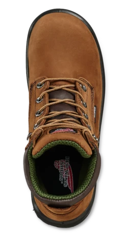 'Red Wing' Men's 6" King Toe EH WP Soft Toe - Brown / Black -Travs Outfitter Store RW00435C MUL N4 0115