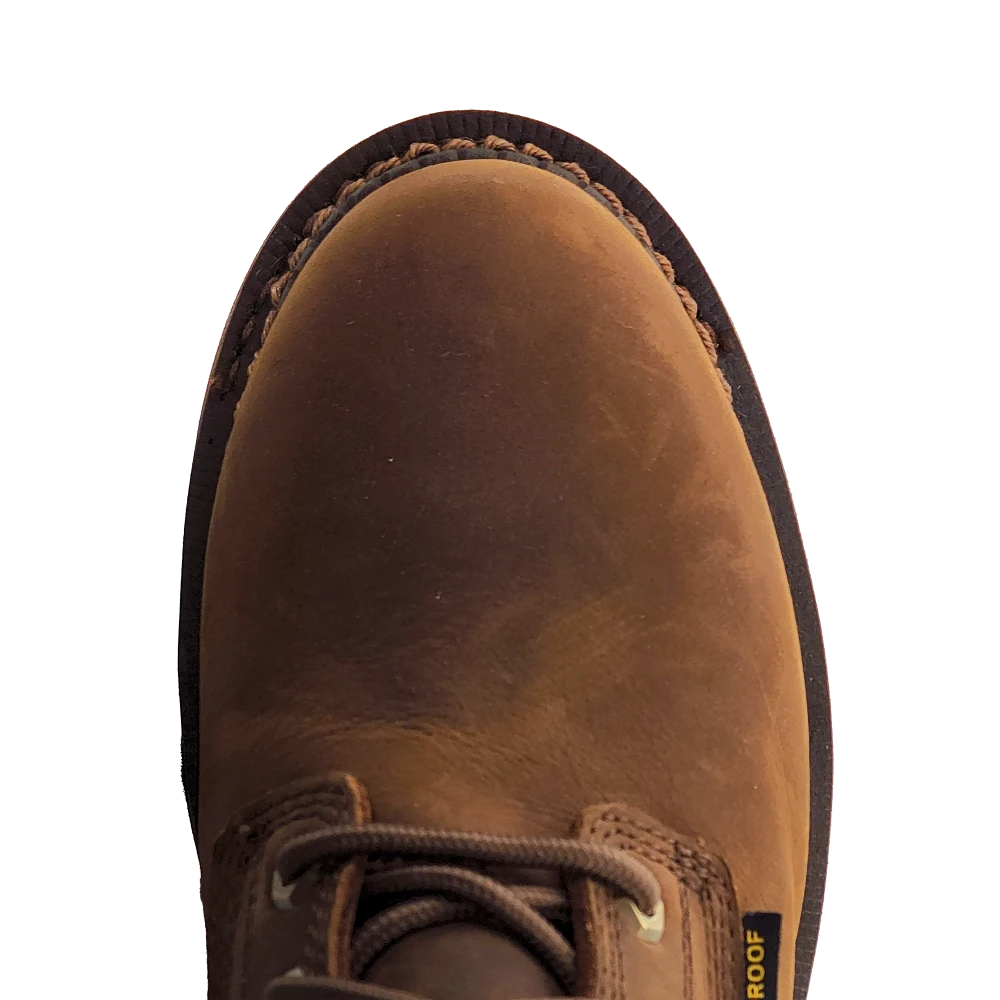 'R Watson Boots' Men's Cowhide 8" Logger Work Boots WP - Brown 5 'R Watson Boots' Men's Cowhide 8" Logger Work Boots WP - Brown - Image 5