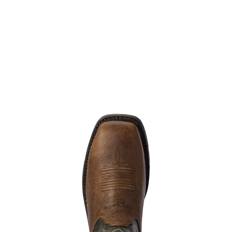'Ariat' Men's 11" WorkHog MetGuard EH Comp Toe - Ridge Brown 4 'Ariat' Men's 11" WorkHog MetGuard EH Comp Toe - Ridge Brown - Image 4