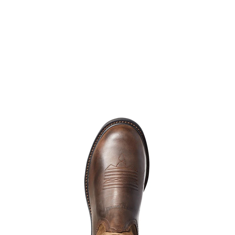 'Ariat' Men's Groundbreaker MetGuard EH Steel Toe - Brown 2 'Ariat' Men's Groundbreaker MetGuard EH Steel Toe - Brown - Image 2