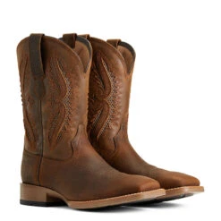 'Ariat' Men's 11" Rowder VentTek 360° Western Square Toe - Earth / Mack Brown 13 'Ariat' Men's 11" Rowder VentTek 360° Western Square Toe - Earth / Mack Brown -Travs Outfitter Store S22 MNS WEST 10040237 pair