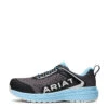'Ariat' Women's Outpace Shift EH Comp Toe - Grey Snake Print / Blue