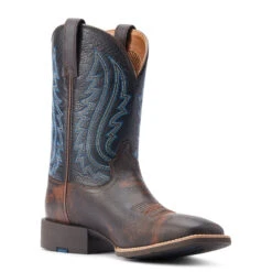 'Ariat' Men's 11" Big Sport Country Western Square Toe - Tortuga / Black -Travs Outfitter Store S23 MNS WEST 10044562 medial