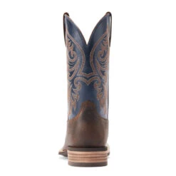 'Ariat' Men's 11" Slingshot Western Square Toe - Rowdy Rust / Dark Denim 8 'Ariat' Men's 11" Slingshot Western Square Toe - Rowdy Rust / Dark Denim -Travs Outfitter Store S23 MNS WEST 10044566 heel