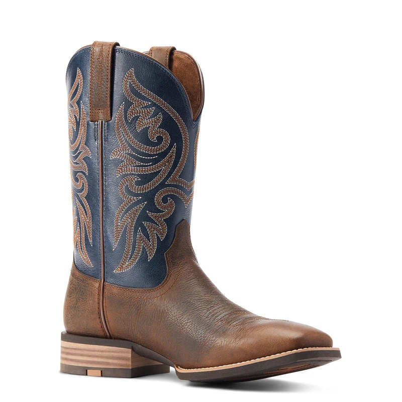 'Ariat' Men's 11" Slingshot Western Square Toe - Rowdy Rust / Dark Denim 5 'Ariat' Men's 11" Slingshot Western Square Toe - Rowdy Rust / Dark Denim - Image 5