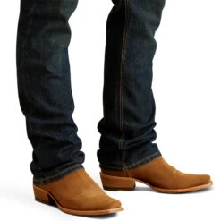 'Ariat' Men's M4 Ray Mid Rise Relaxed Stretch Boot Cut - Blackstone -Travs Outfitter Store S24 MNS WEST 10045372 detail03