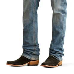 'Ariat' Men's M5 Ray Mid Rise Stretch Straight Leg - Hamilton -Travs Outfitter Store S24 MNS WEST 10045391 detail03
