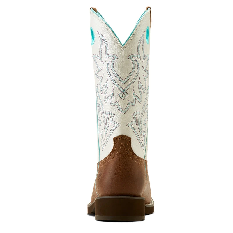 'Ariat' Women's 11" Elko Western Round Toe - Dark Cottage / White Icing 5 'Ariat' Women's 11" Elko Western Round Toe - Dark Cottage / White Icing - Image 5