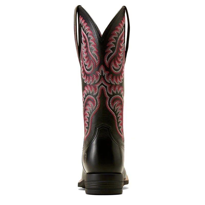 'Ariat' Women's 12" Cattle Caite Stretchfit Western Square Toe - Black Deertan / Madison Avenue 5 'Ariat' Women's 12" Cattle Caite Stretchfit Western Square Toe - Black Deertan / Madison Avenue - Image 5