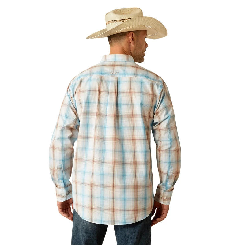 'Ariat' Men's Pro Series Grady Classic Button Down -Light Brown 3 'Ariat' Men's Pro Series Grady Classic Button Down -Light Brown - Image 3