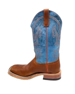 'Anderson Bean' Men's 13" Briar Mad Dog Western Boot - Brown / Blue 11 'Anderson Bean' Men's 13" Briar Mad Dog Western Boot - Brown / Blue -Travs Outfitter Store S30002