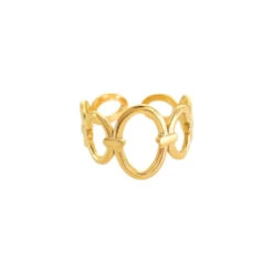 'OMG Bling' Women's Water Resistant Ring - Gold