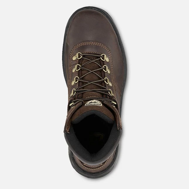 'Irish Setter' Men's 6" Ely EH Soft Toe - Dark Brown 2 'Irish Setter' Men's 6" Ely EH Soft Toe - Dark Brown - Image 2