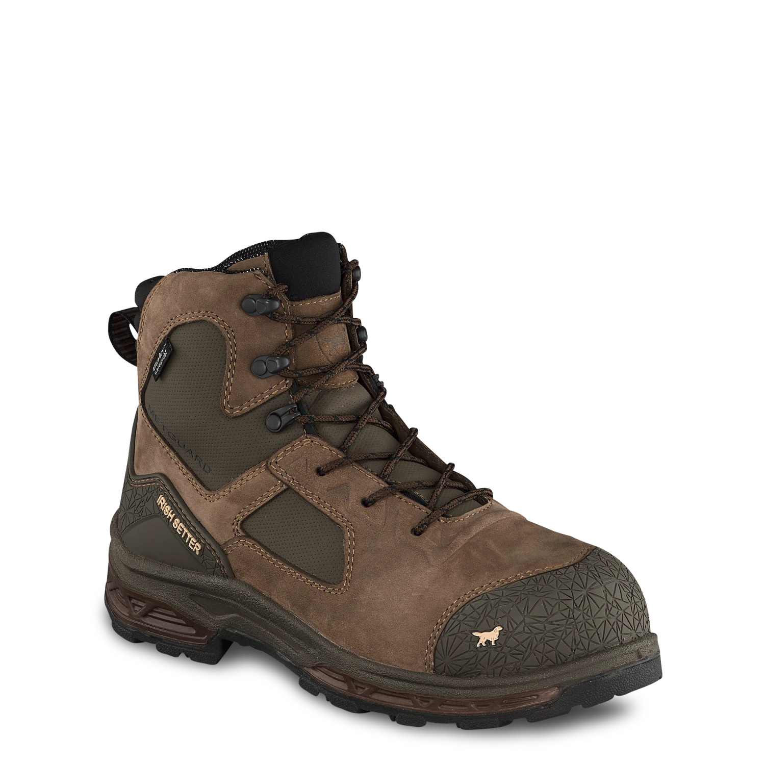 'Irish Setter' Men's 6" Kasota EH WP Met Comp Toe - Brown / Black 1 'Irish Setter' Men's 6" Kasota EH WP Met Comp Toe - Brown / Black