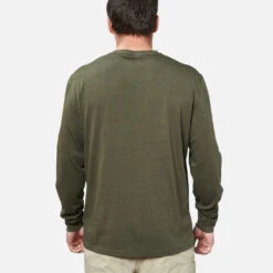 'Brunt' Men's Pocket T Shirt - Army Green Heather -Travs Outfitter Store Screenshot2024 04 04at2.45.23PM