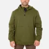 'Brunt' Men's Shevlin Hoodie 1/4 Zip - Hunter Green